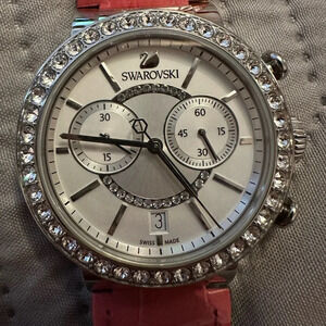 Swarovski women watches 30M with pink band​